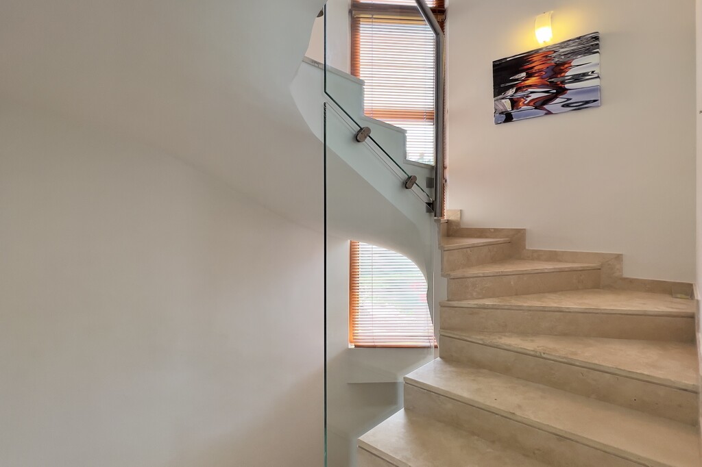 B, STAIRWELL, Villa Gizelle, Sani Club Private Villas Complex, Kassandra, Halkidiki, Greece