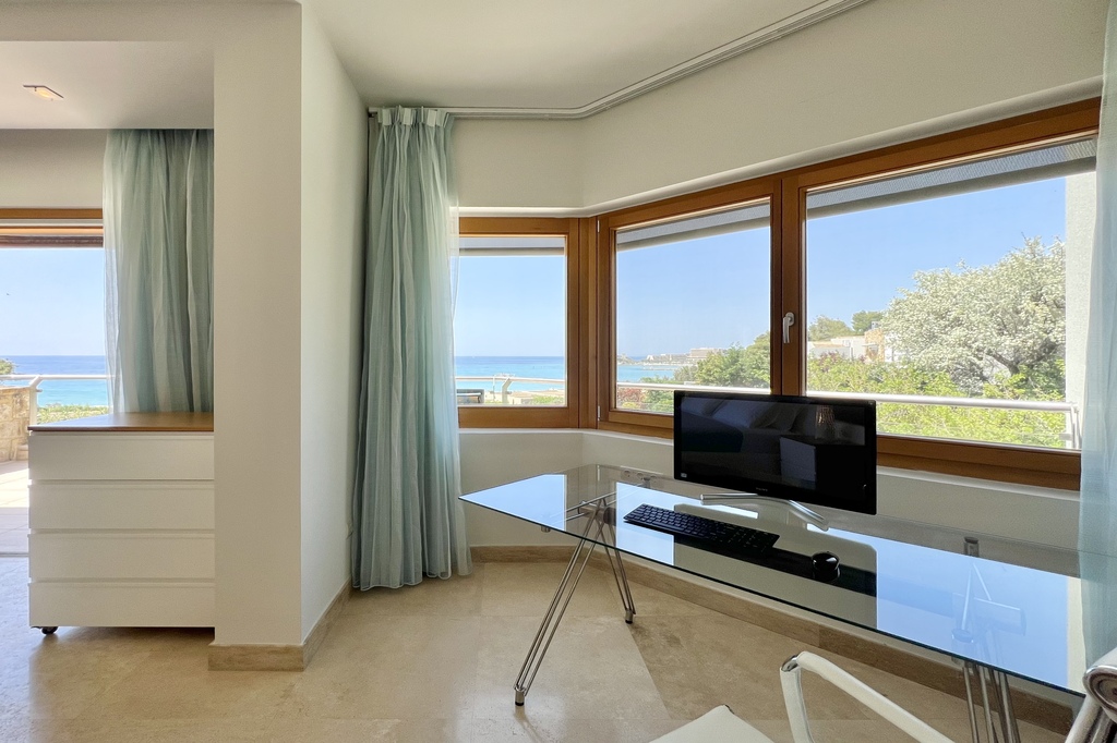 B, UPSTAIRS MASTER BEDROOM OFFICE, Villa Gizelle, Sani Club Private Villas Complex, Kassandra, Halkidiki, Greece