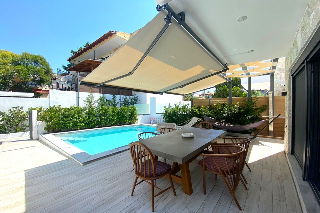 Deluxe Villa Nicoletta, Hanioti, Kassandra, Chalkidiki, Geece, 002-1